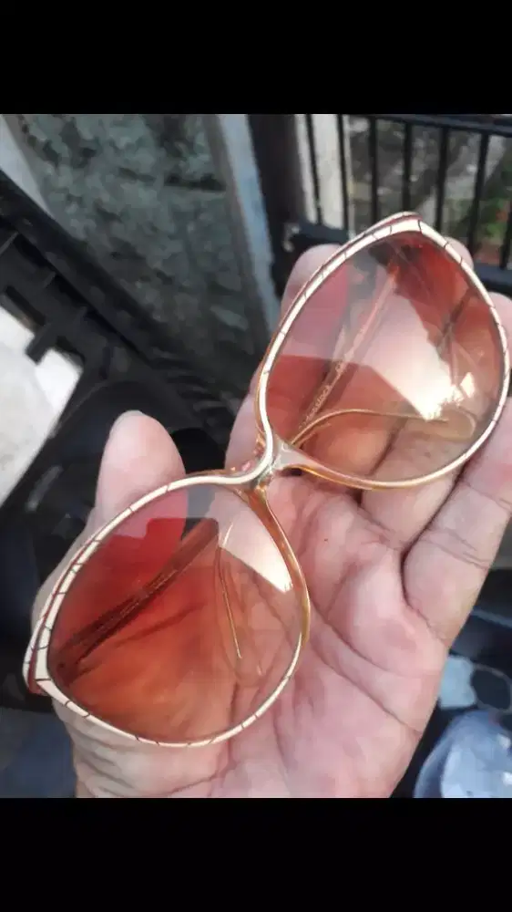 Antik vintage kacamata fashion jadul orisinil lensa netral rodenstock
