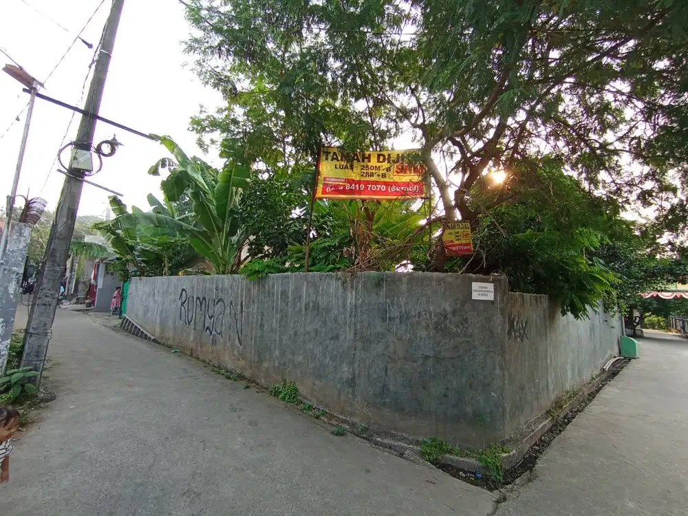 JUAL TANAH KOSONG LINGKUNGAN PERUMAHAN JATIASIH BEKASI