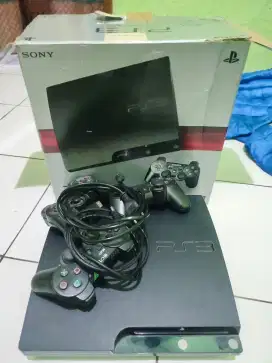 PlayStation 3 Ps3 Ps 3 Slim Hdd 300 Gb Game Di Dalam GTA V Sama PES