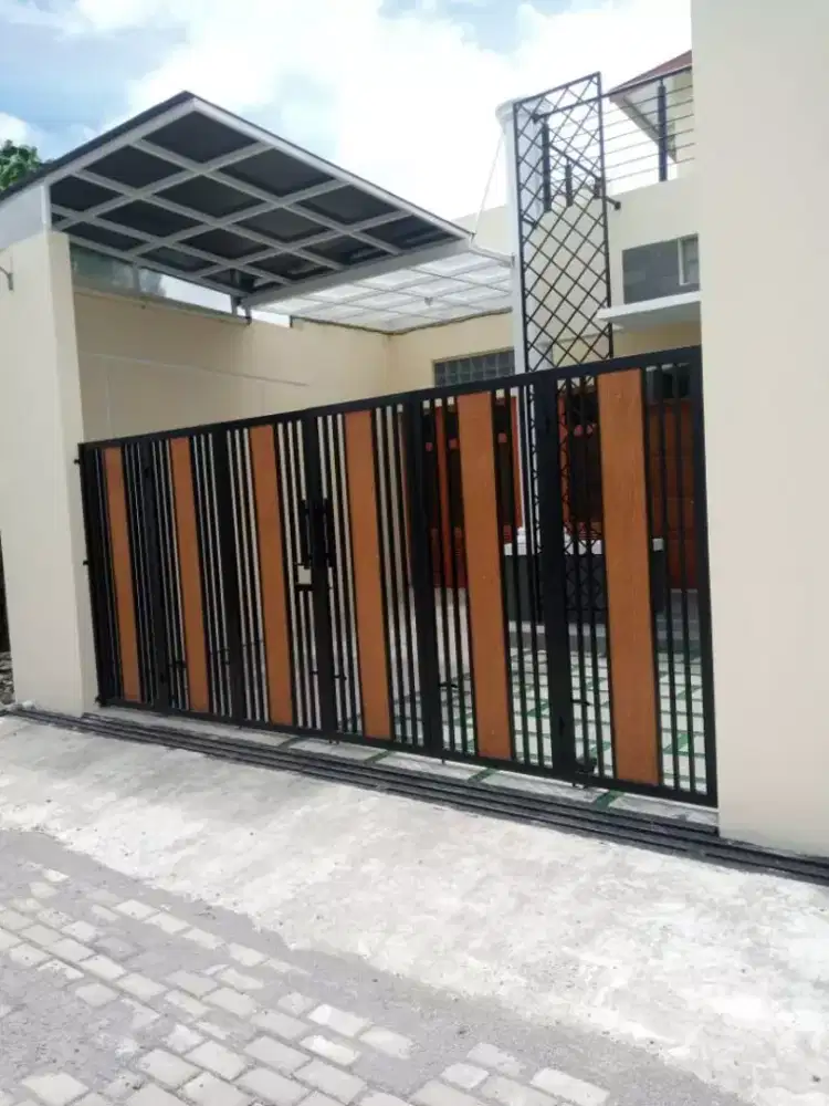 Pemasangan pintu pagar minimalis model terbaru #644