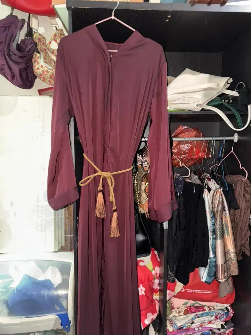 baju abaya preloved