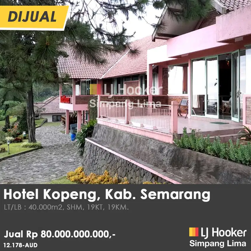 Hotel di Kopeng, Salatiga cocok untuk Investasi