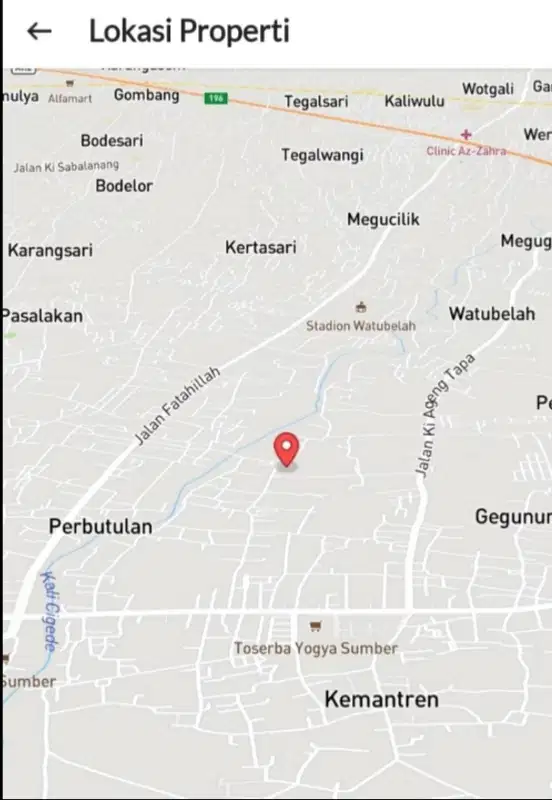 Dijual Tanah 2684 m2, SHM Area Sumber, Cirebon