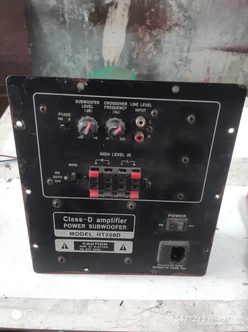 kit power subwoofer Ht200D