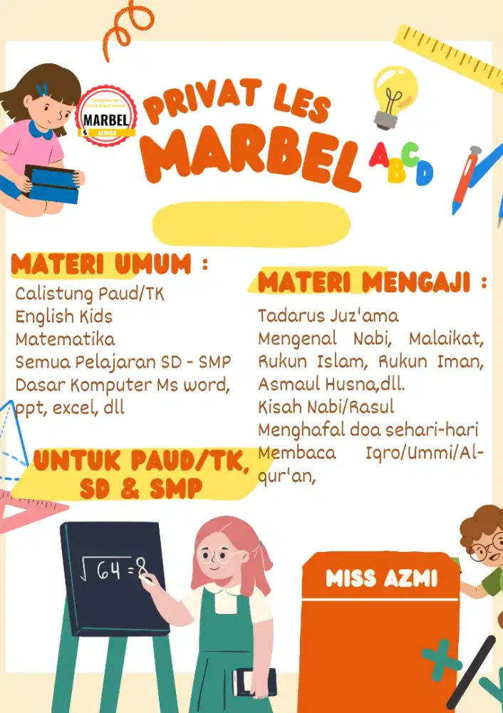 LES PRIVAT TK SD SMP