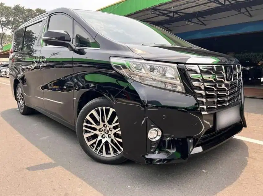 (KM18000)TOYOTA ALPHARD G ATPM 2018 NIK 2017 KM TERENDAH KAYA BARU!!