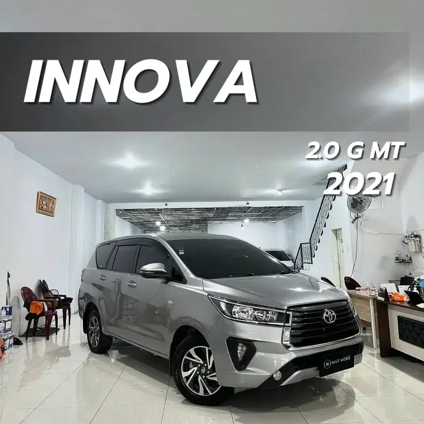 [DP 34JT‼️] Toyota INNOVA 2.0 G MANUAL 2021 pemakaian 2022