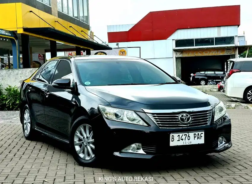 Toyota Camry G 2.5 Matic Triptonic A/T Tahun 2013 Hitam