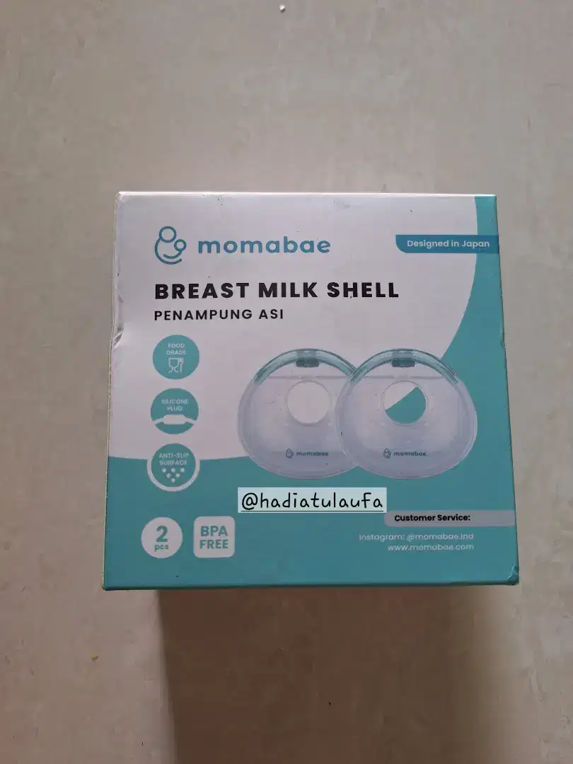 Momabae Breastmilk Shell Penampung ASI Pengganti Breast Pad (BNIB)