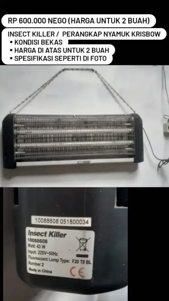 Alat sengat serangga KRISBOW