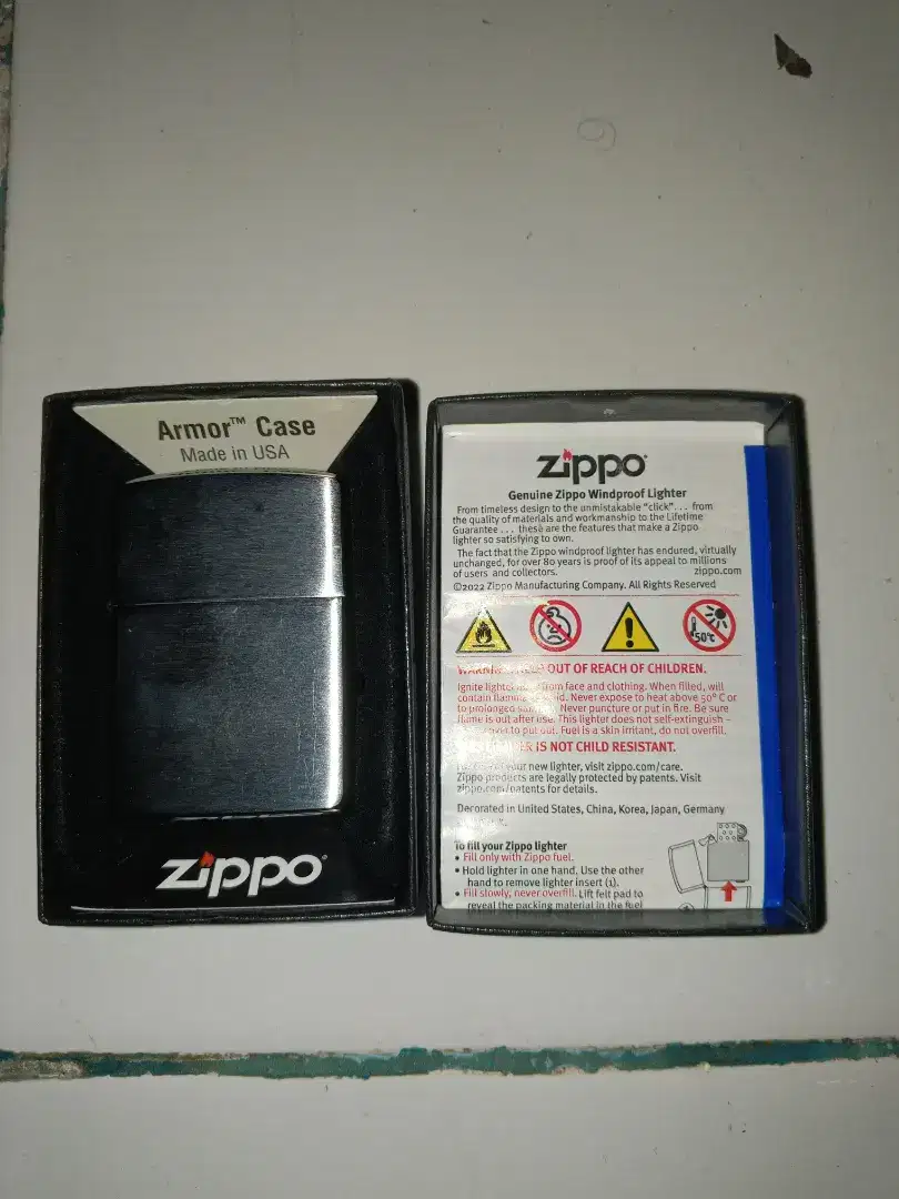 Dijual korek zippo armor original