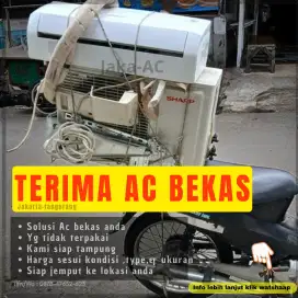 Terima ac bekas, 1 pk 1/2 pk dll