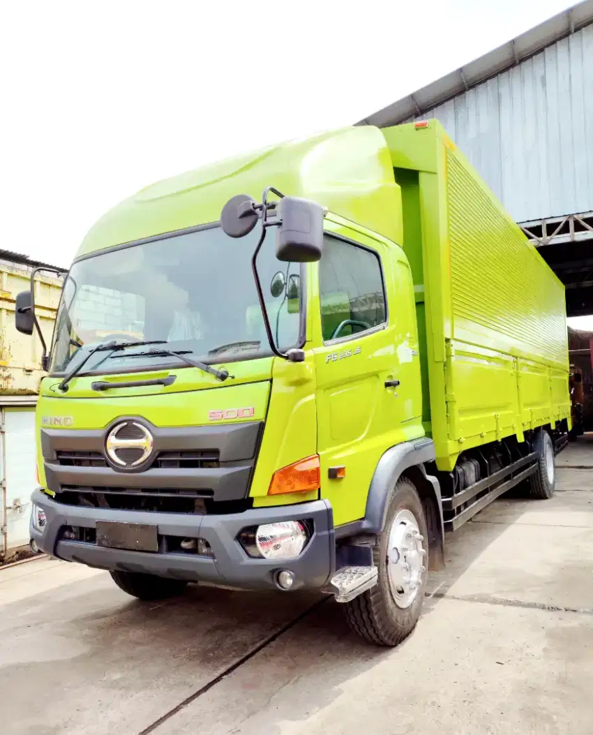 HINO LOHAN WINGBOX 6 BAN SUPER LONG FG235JS EURO 2 BIOSOLAR WING BOX