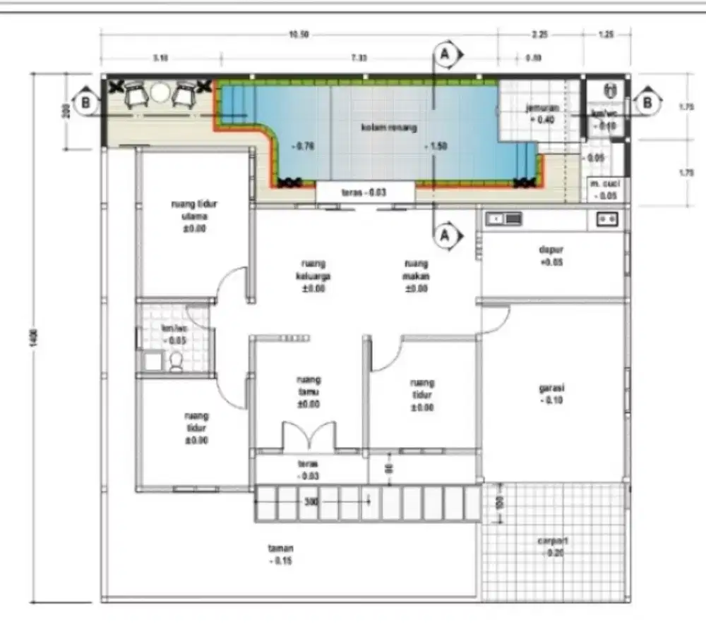 Dijual Rumah Baru Di Perum Graha pandaan lokasi pojok