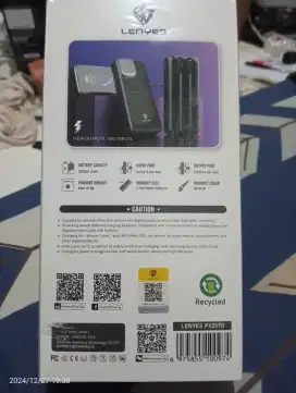 Power bank super fast charging 20000mah lenyes px257D