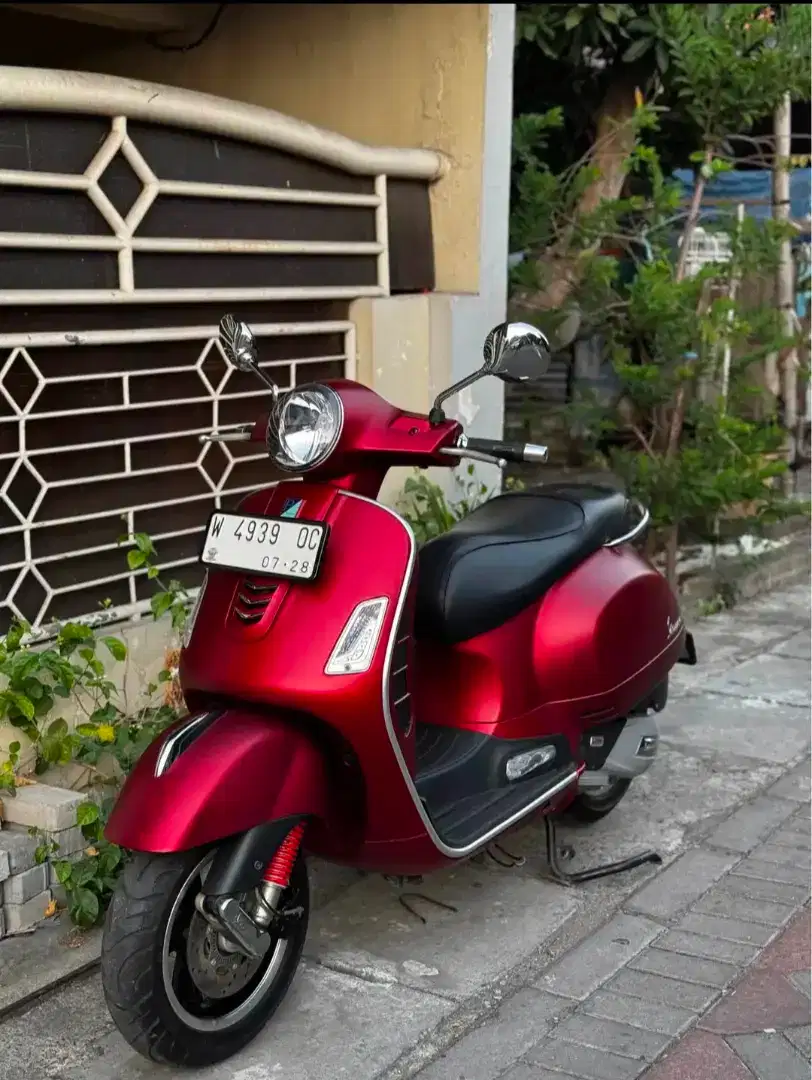 Vespa GTS I-get 2018 Km 3rb koleksi