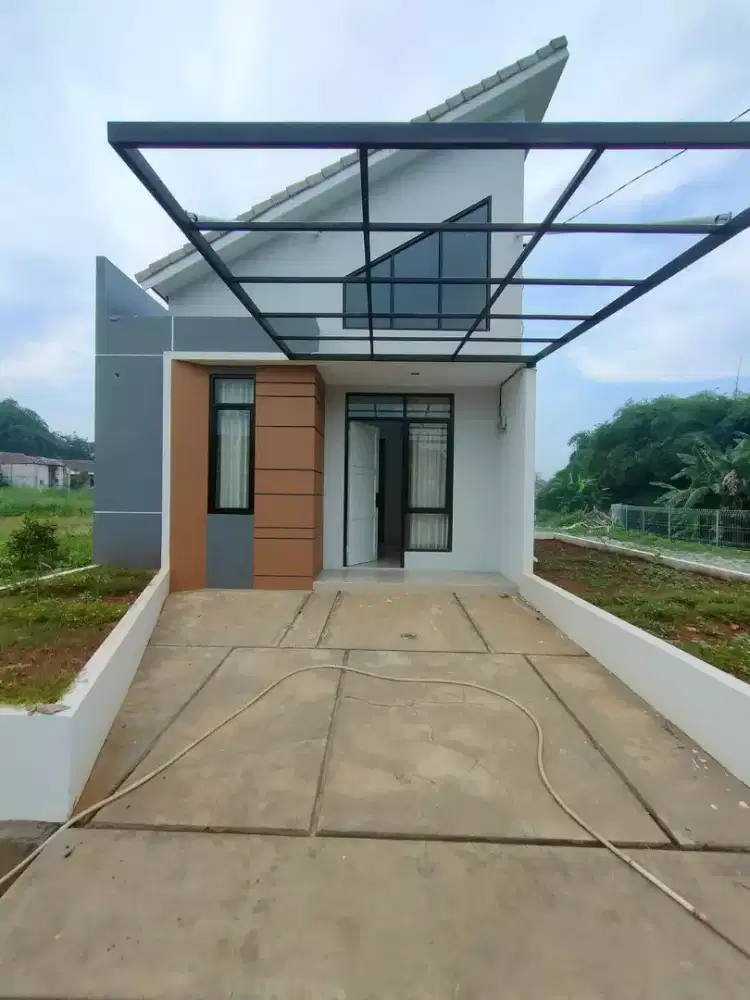 Kanopi solartuff plat 3mm rangka besi kanopi custom