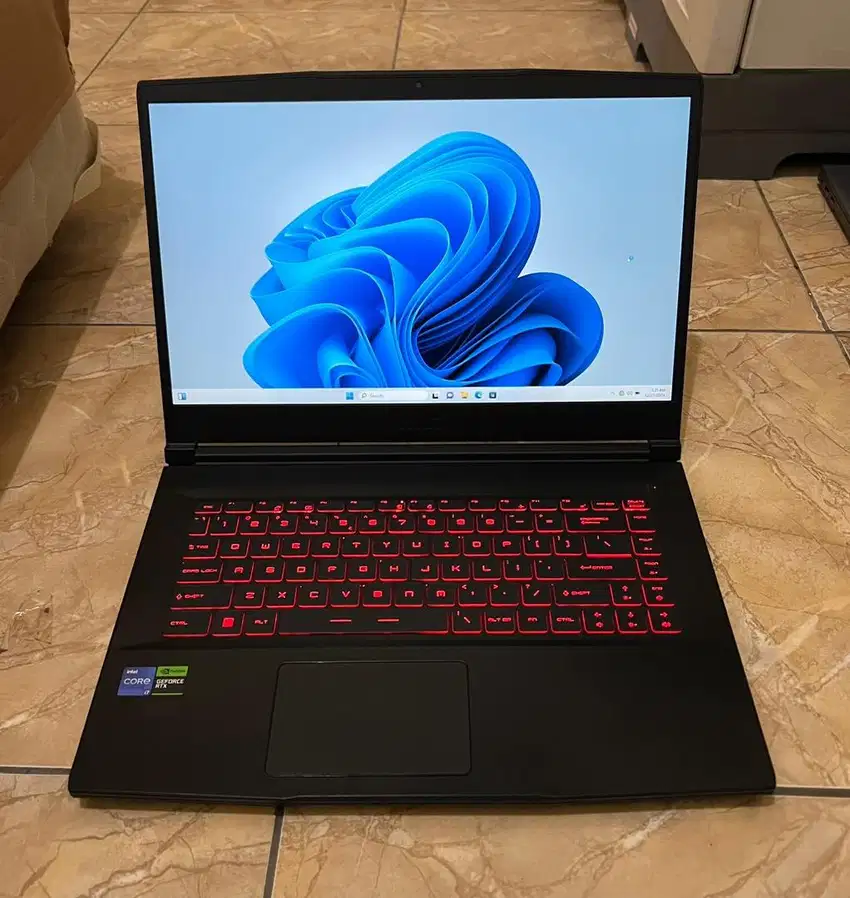 Laptop gaming msi i7 12th rtx 4050