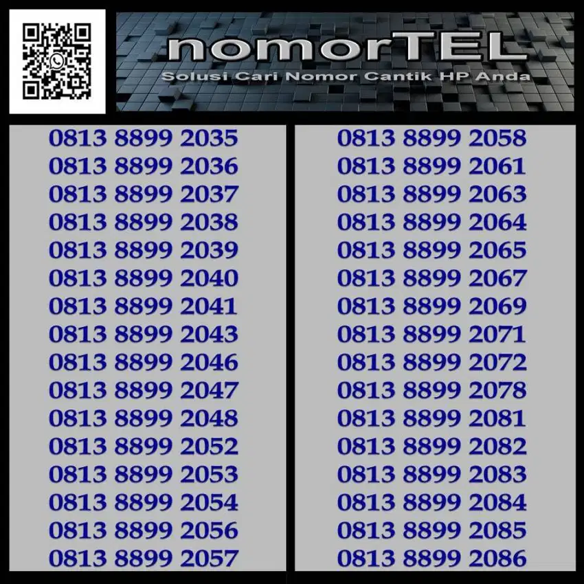 Nomor Cantik Simpati 500rb