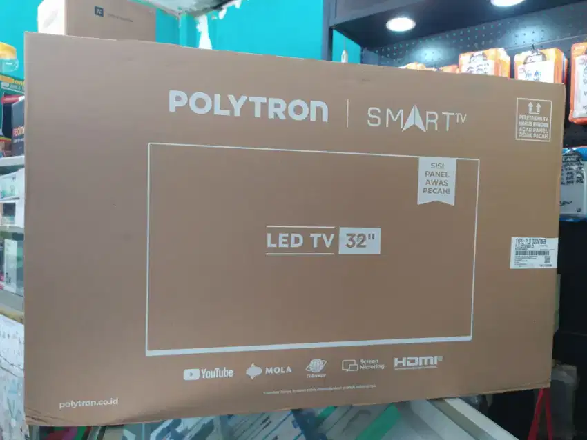 Tv Polytron 32 inci Smart garansi resmi 5 Tahun