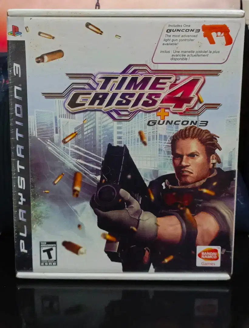 Game Ps3 TIME CRISIS 4 With GUNCON, ORIGINAL USA, NEW SEGEL