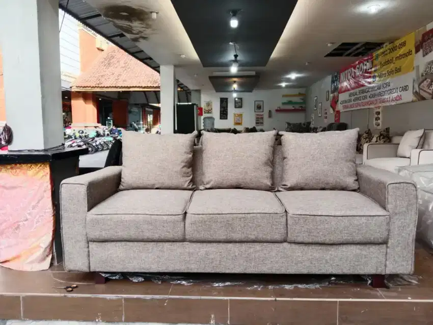 Ready Stok Sofa Single, Sofa Pojok Tamu Mitra Sofa Ramayana Dipongoro