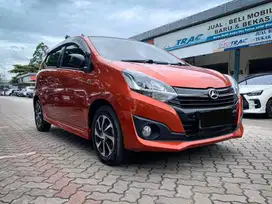 PROMO TERMURAH!! DAIHATSU AYLA X 1.2 AT MATIC 2019 ORANGE