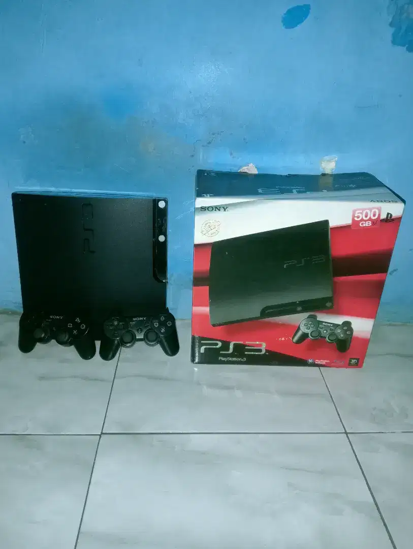 PS 3 Slim 500 Gb