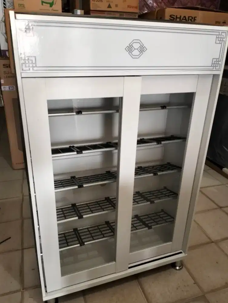 Rak sepatu geser/Lemari sepatu sliding