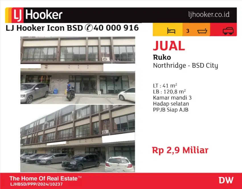 ruko northridge bsd city