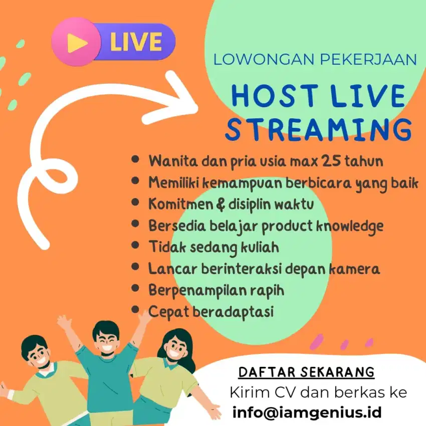 Host Live Streaming Marketplace