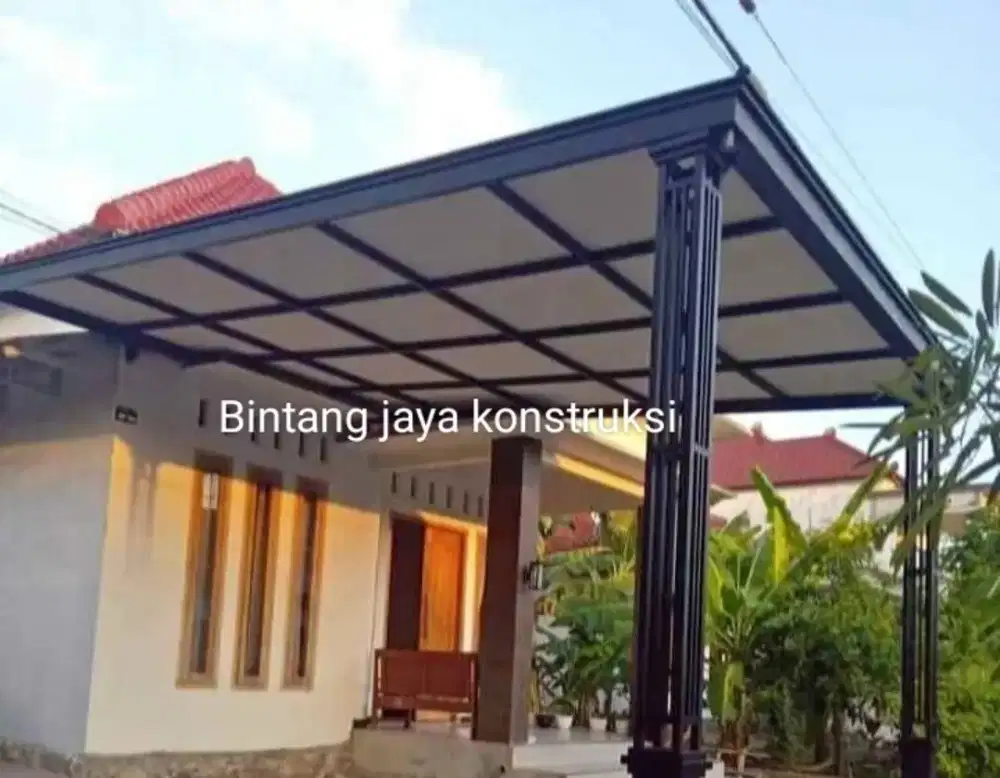 Kanopi plavon GRC mewah