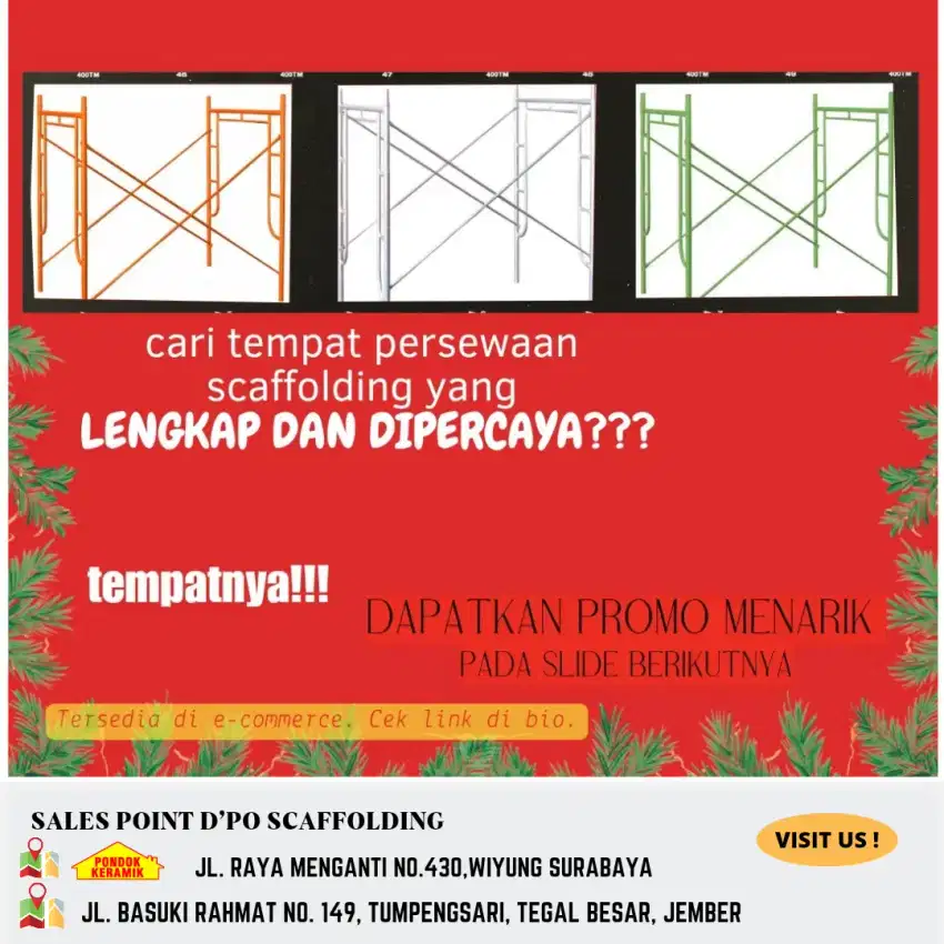 Scaffolding Baru Berkhualitas