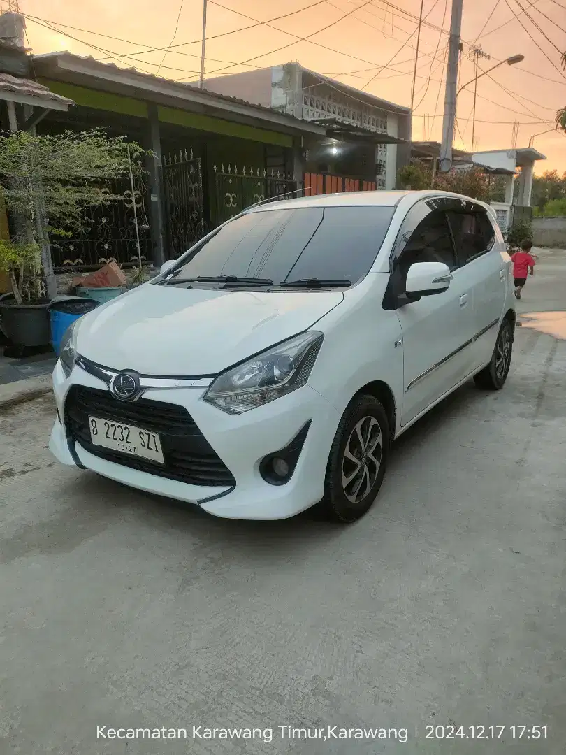 Toyota Agya G metik 1.2 2017 istimewa