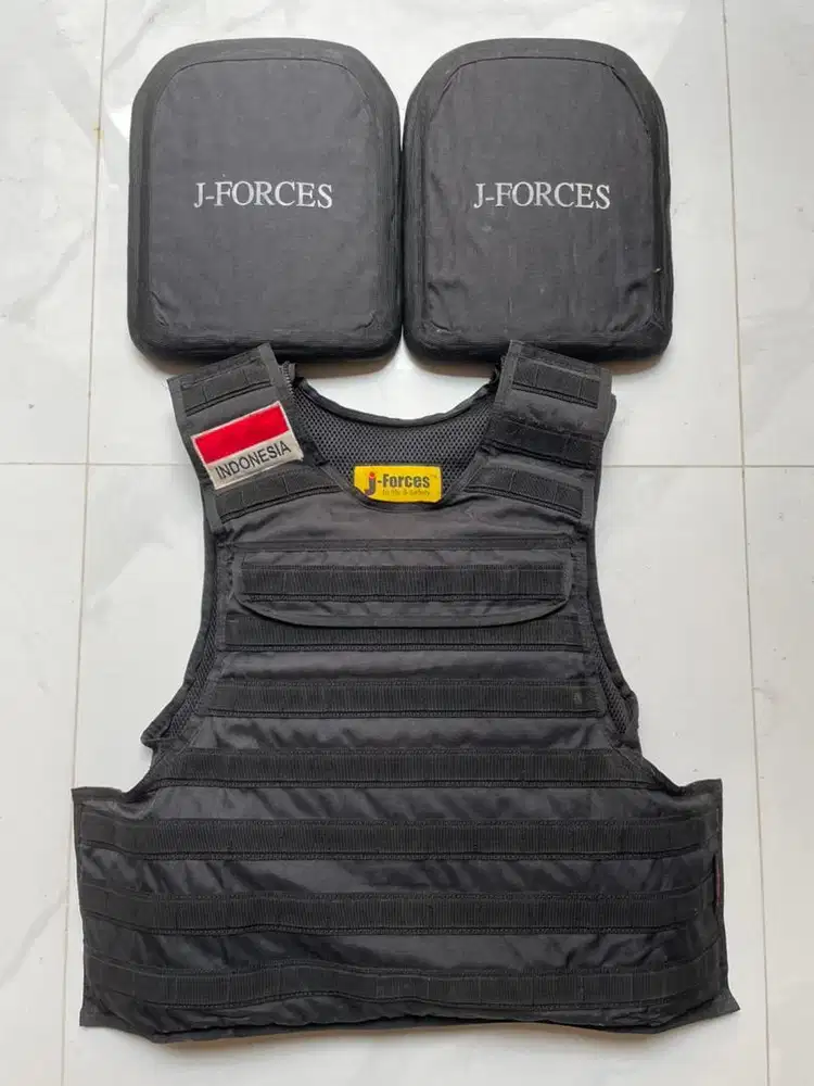 Rompi Anti Peluru J Force Ballistic Level IIIA, penahan angin