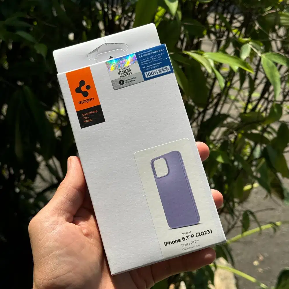 iPhone 15 Pro Spigen Thin Fit Case Purple