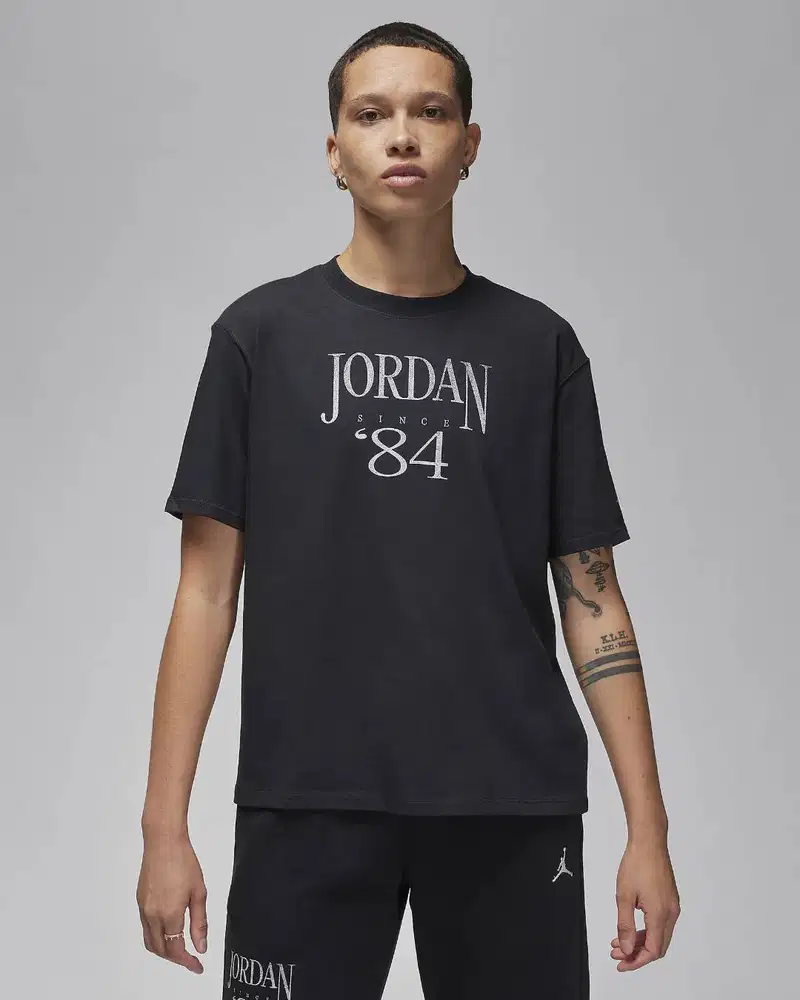Nike Jordan Heritage T-Shirt - Black XL