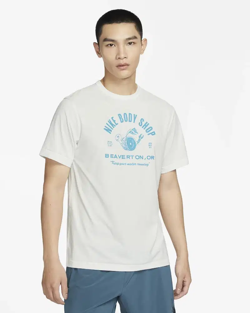 Nike Men's Dri-FIT UV Hyverse - Summit White XL