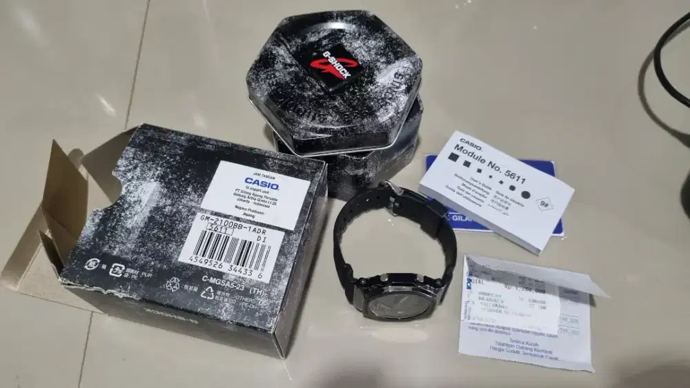 Dijual Casio G Shock GM-2100BB-1ADR