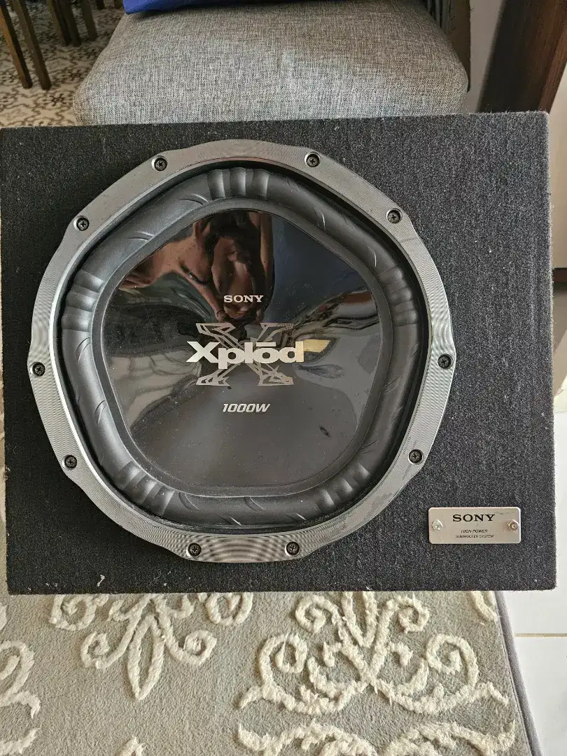 Subwoofer Pasif SONY XS GTX121LC Audio Xplod 1000W Kondisi Mulus