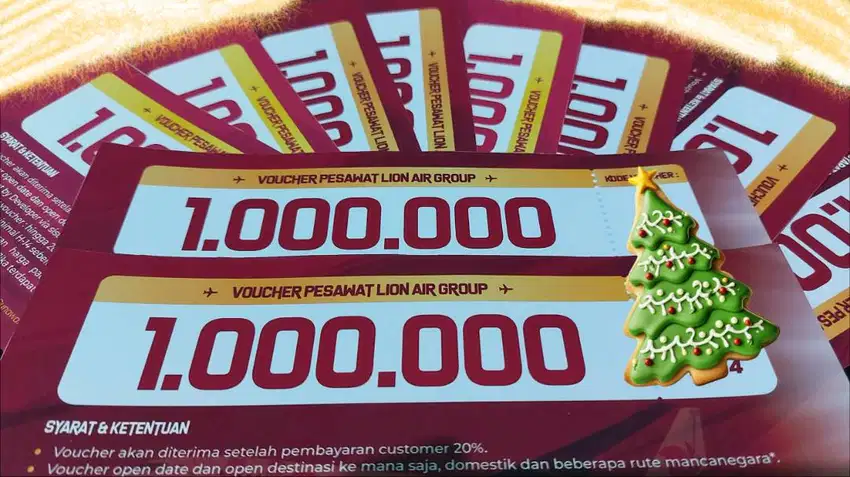 Voucher Tiket Pesawat Lion Air Group Murah