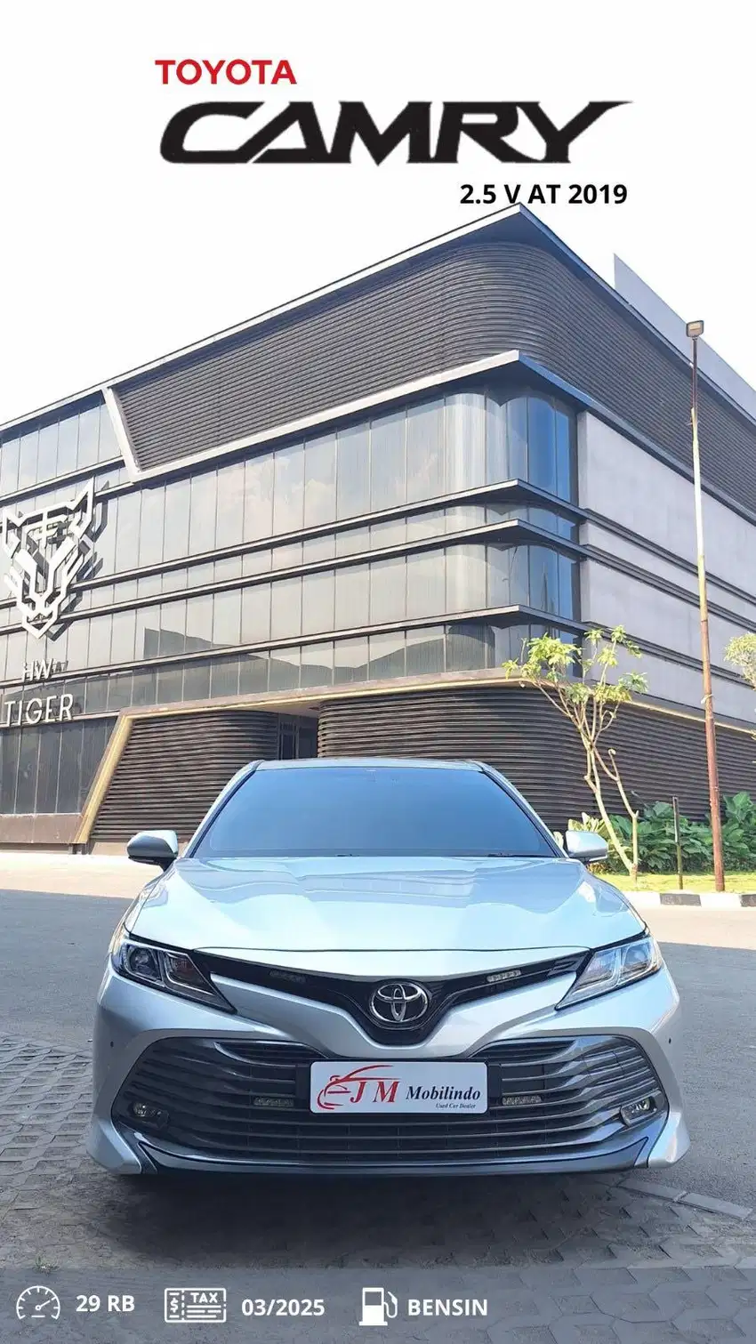 (Tdp 38 Jt) Toyota Camry V 2.5 AT 2019