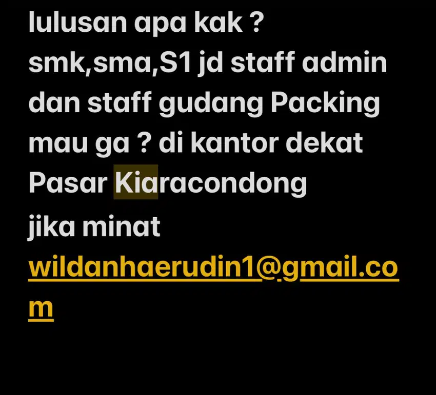 Info Loker Bandung Terbaru 2025