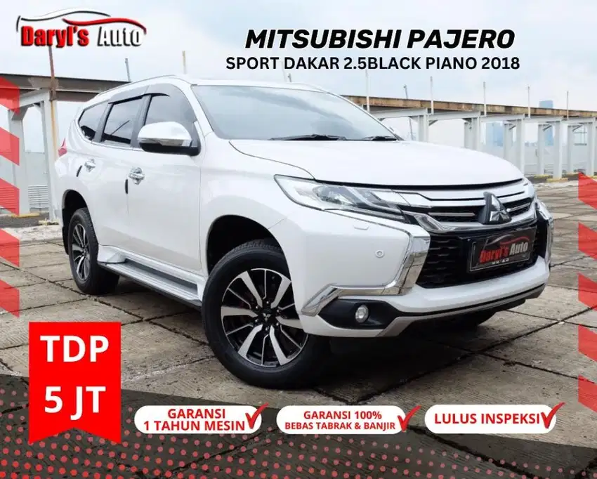 2018 Mitsubishi Pajero Sport Dakar Sunroof Black piano TDP 5JT