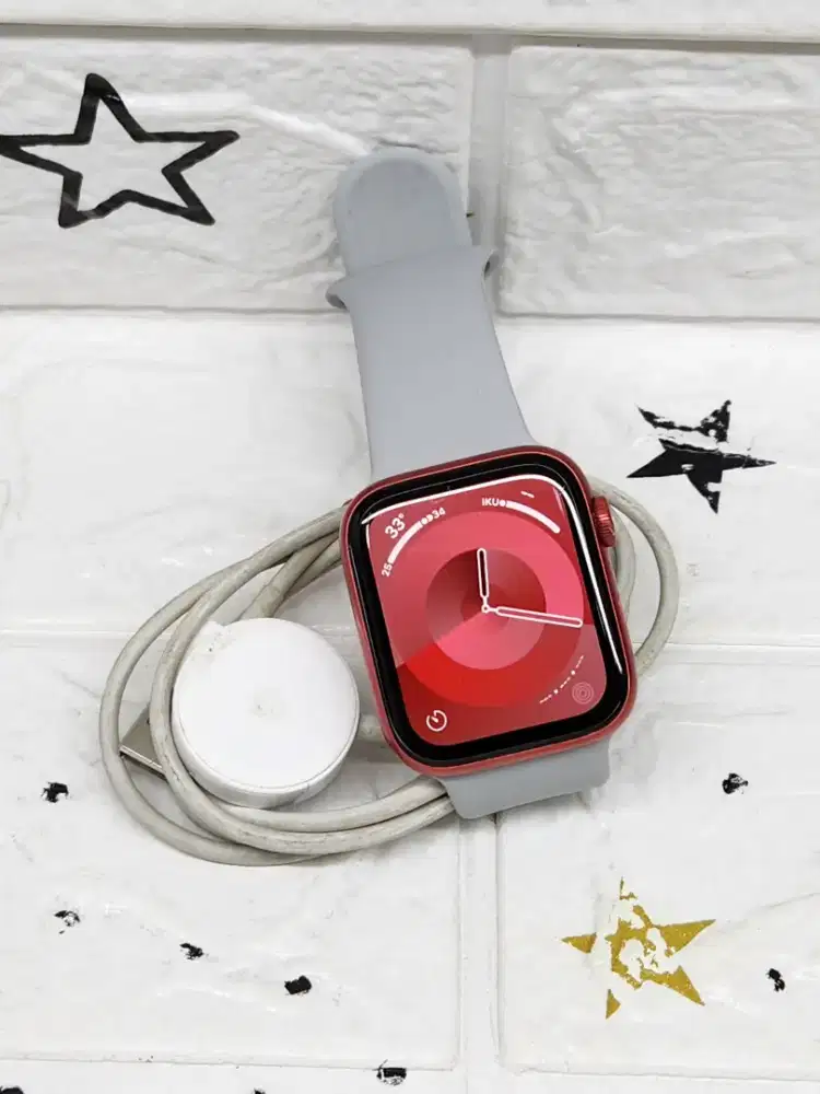 Apple watch series 6 44mm red second