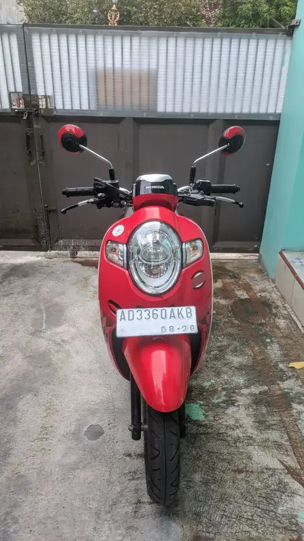 Scoopy pajak baru ban baru depan belakang