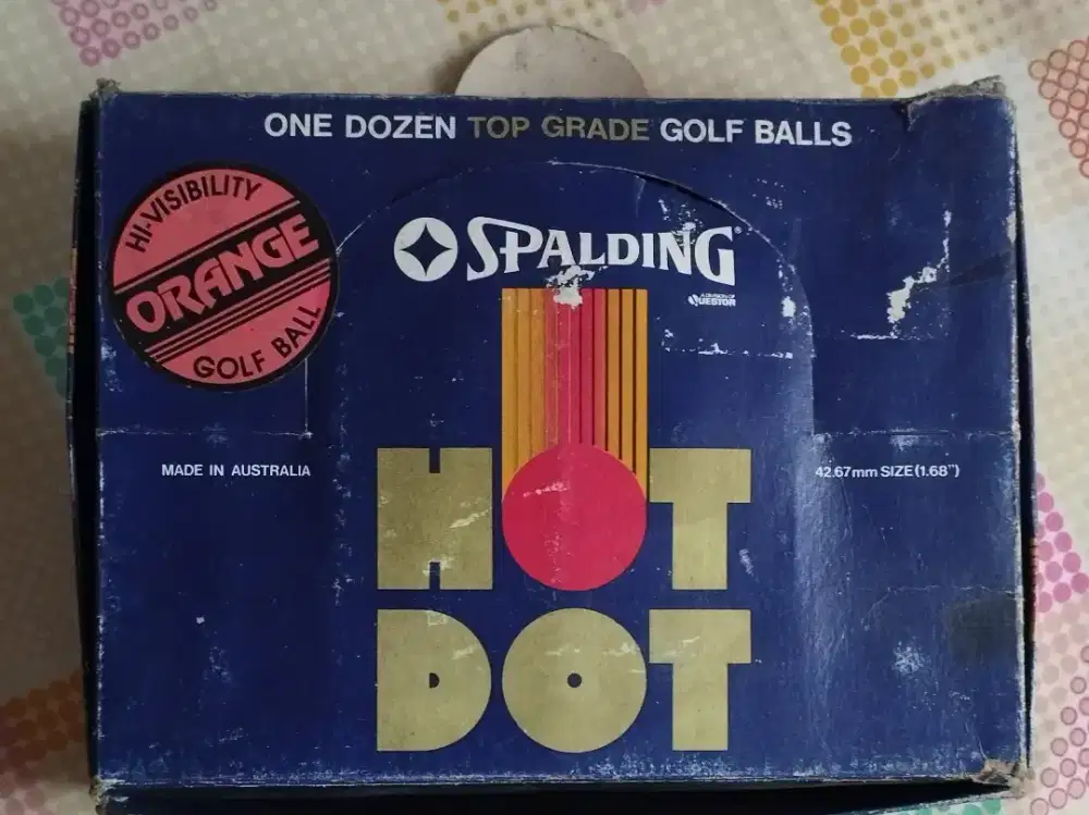 Bola Golf NOS (new old stock)