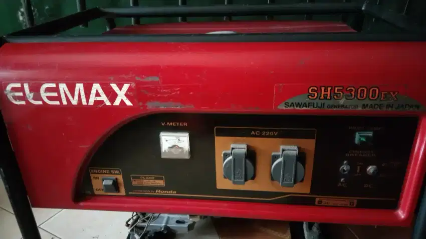 Jual genset elemax sh 5300 ex