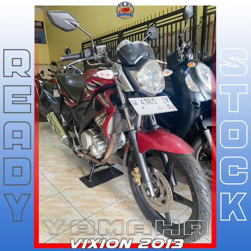 YAMAHA VIXION 2013 BEKAS WOOKEE LURR HIKMAH MOTOR KEPUH MALANG