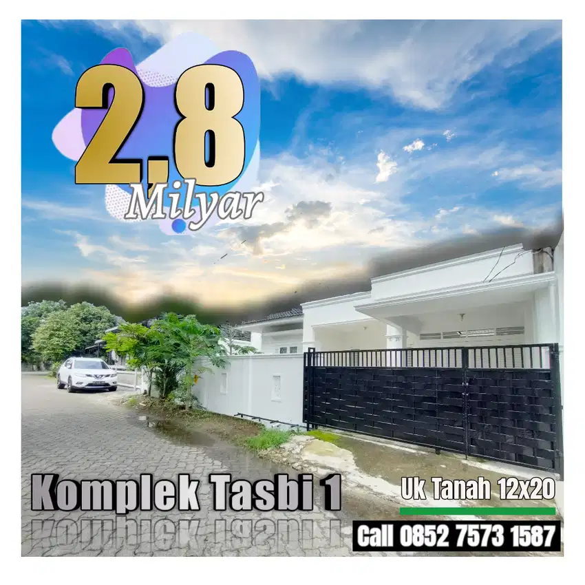 Rumah siap huni komplek Tasbi 1 / tasbih 1